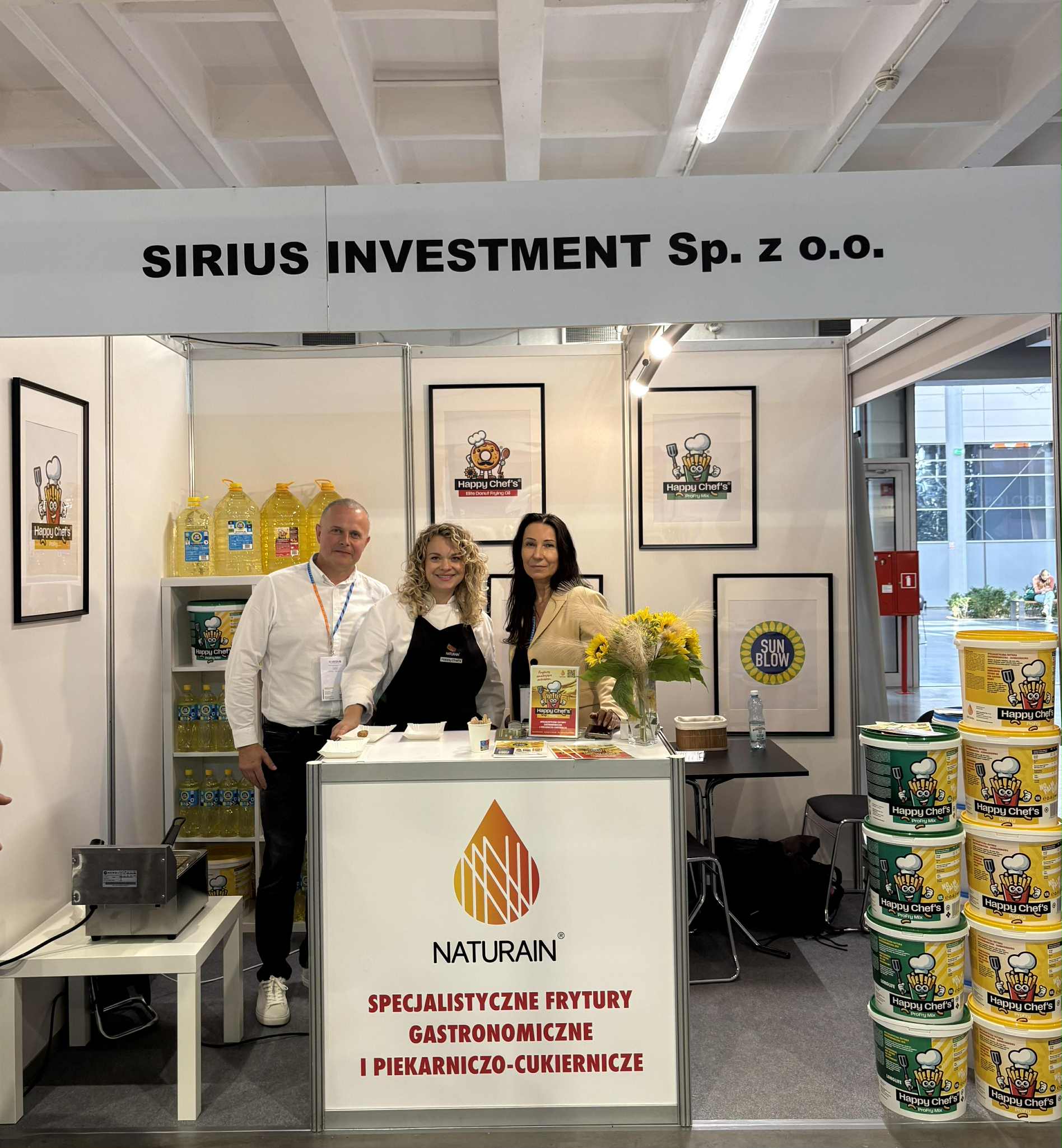 Zespół Naturain na targach POLAGRA 2025