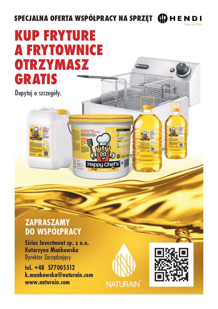 Kup fryturę – a frytownicę otrzymasz gratis! 